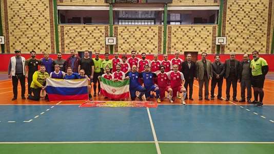  Friendly Football Match Between the Faculty and Staff Team of Tarbiat Modares University and the Russian Embassy Team